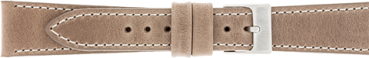 PREMIUM Uhrenarmband, Vintage-Leder, sand, stark verlaufend