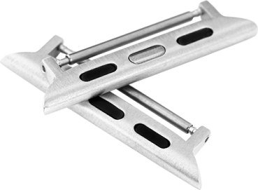 Smartwatch Adapter Edelstahl silber (passend für Apple Watch)