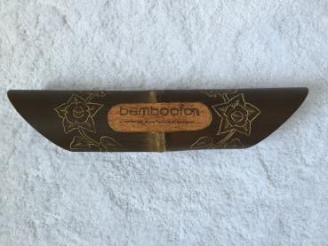 *** Neuheit! *** Bamboofon (Handy Soundsystem / Natur-Lautsprecher) - Muster Rose klein