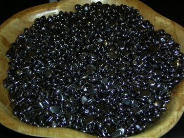 Hämatit Entladesteine aus Brasilien, Trommelsteine der Größe B2, in VE mit 250 g