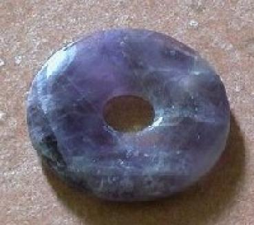 Donut 30 mm - Steinsorte Amethyst