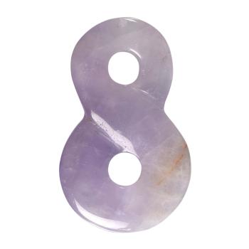 Halsreifteil Unendlichkeit - Steinsorte Amethyst 4cm