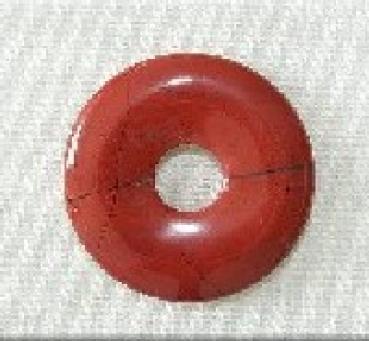 Donut 30 mm - Steinsorte Jaspis rot