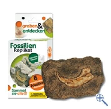 Grabungs-Set klein mit Replikat Velociraptor-Klaue