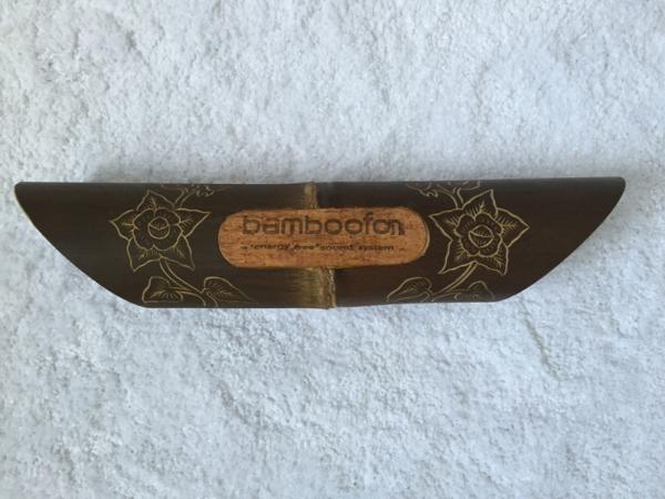 *** Innovation! *** Bamboofon (Handy Soundsystem / Natural Speaker) - Design Rose small